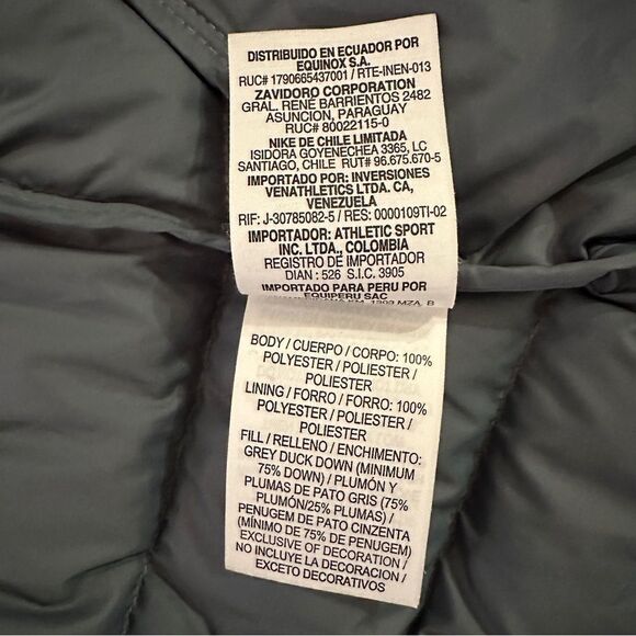 Nike 541422-010 duck down jacket - Picture 7 of 10